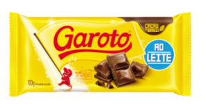 Barra Chocolate Garoto 125g Barra Chocolate Garoto 125g