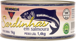 Sardinha Hemmer Em Salmoura 1.4kg Sardinha Hemmer Em Salmoura 1.4kg