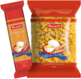 Massa Parati C/Ovos (Espaguete/ Parafuso) 500g Massa Parati C/Ovos (Espaguete/ Parafuso) 500g