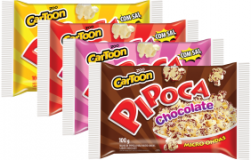 Pipoca Microondas Cartoon 100g Pipoca Microondas Cartoon 100g