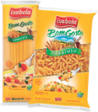 Massa Isabela Bom Gosto Pena/ Parafuso/ Espagueti 500g Massa Isabela Bom Gosto Pena/ Parafuso/ Espagueti 500g