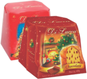 Panettone Di Lucca Frutas/ Chocolate 400g Panettone Di Lucca Frutas/ Chocolate 400g