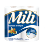 Toalha Papel Mili 110 Folhas C/2 Toalha Papel Mili 110 Folhas C/2