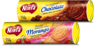 Biscoito Recheado Ninfa 110g Biscoito Recheado Ninfa 110g
