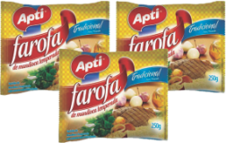 Farofa Apti Temperada Tradicional 250g Farofa Apti Temperada Tradicional 250g