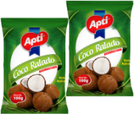 Coco Ralado Apti S/Açúcar 100g Coco Ralado Apti S/Açúcar 100g