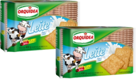 Biscoito Orquidea Leite 400g Biscoito Orquidea Leite 400g