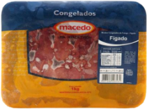 Fígado De Frango Macedo Bandeja 1kg Fígado De Frango Macedo Bandeja 1kg