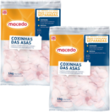 Coxinha Asa Macedo Iqf 1kg Coxinha Asa Macedo Iqf 1kg