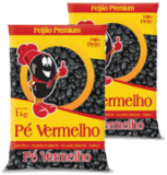 Feijão Preto Pé Vermelho 1kg Feijão Preto Pé Vermelho 1kg