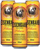 Cerveja Eisenbahn Pilsen 350ml Lata Cerveja Eisenbahn Pilsen 350ml Lata