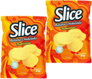 Batata Ondulada Slice 45g Batata Ondulada Slice 45g