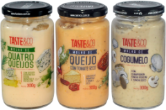Molho Taste&co 300gr Vd 4 Queijos Molho Taste&co 300gr Vd 4 Queijos